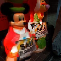 ティガー　特大置物　コンセントを差して中の電球が暖かく灯りますの画像