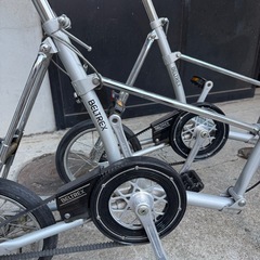 中古　ブリヂストン OBR-14 ワンタッチピクニカ 14インチ 折りたたみ自転車 ブリヂストンの画像