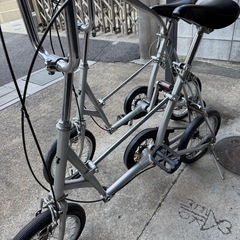 中古　ブリヂストン OBR-14 ワンタッチピクニカ 14インチ 折りたたみ自転車 ブリヂストンの画像