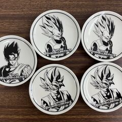 【お売りします】一番くじ SUPER DRAGONBALL HEROES ドラゴンボール 墨絵風ミニプレート 小皿 まとめ 合計15枚の画像