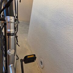 自転車　26インチ　かご付き　変速なしの画像