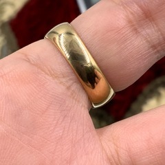 K18 印台　ダイヤモンドリング　15.1g 約17号の画像