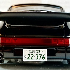 オートアート(AUTOart)1/18 湾岸ミッドナイト ブラックバード ポルシェ930初期版【開封済 未展示品】の画像