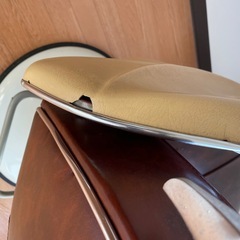 バーバーチェア　昭和　レトロ　椅子　アンティークの画像