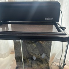 爬虫類グラステラリウム　ケージ　紫外線ライトヒーター　イージーグローサーモ5点セットの画像