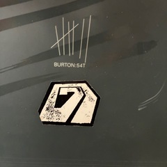 BURTON スノーボード板の画像