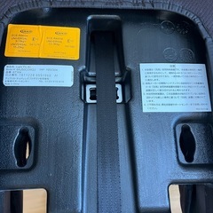 ジュニアシート　ブースターモードの画像