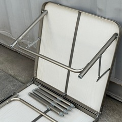 商談中】B224◇折りたたみ アウトドア テーブル◇アルミ 軽い◇キャンプテーブル◇レジャーの画像