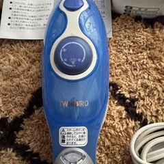 美品ツインバード　ハンディーアイロン＆スチーマーの画像