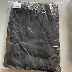 ストレートパンツ　ブラック　ＬＬ　ユニクロ　プリントフリース　フルジップジャケット　XXL　レディース２点セット　未使用の画像
