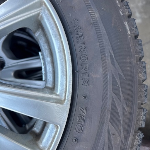 軽自動車タイヤホイール付き4本セット