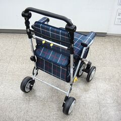 幸和製作所 Tacaof スタンダード シルバーカー ST07 ネイビー 歩行補助 折りたたみ【モノ市場安城店】013の画像