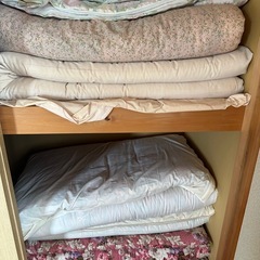 来客用の敷布団、毛布の画像