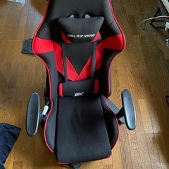 ゲーミング座椅子 【ゼウス Air ZAISU】 座椅子【通気性メッシュ製】 ゲーミングチェア【安心の一 【耐荷重150kg/360度回転】 通気性 リクライニング 可動肘 ヘッドレスト 調節可能ランバーサポート ひじ掛け ハイバック レッドの画像