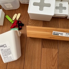 【セリア収納品28点＋IKEA商品2点 まとめ売りの画像