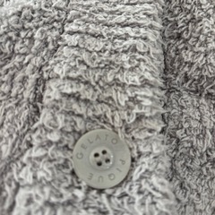 ジェラートピケ　カーディガン、ズボン上下セット　グレーの画像