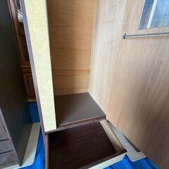 【お引取 限定】タンス　収納　洋服掛け　クローゼット　＊020-Hの画像