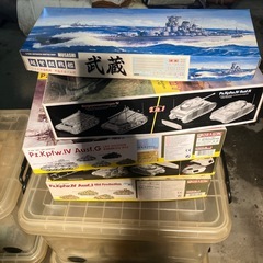 今週限定！プラモデル一式まとめての画像