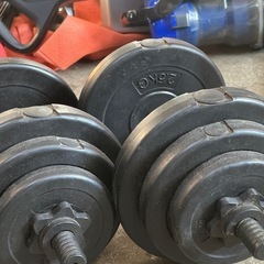 ダンベルセット　筋トレの画像