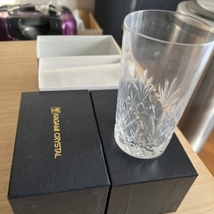 カガミクリスタル　　グラス2点の画像