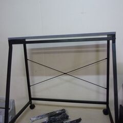 未使用/新品　スラックスハンガー 20本掛け キャスター付き スラックスハンガーラック パンツ収納 大容量 ハンガーラック スリム おしゃれ ズボンハンガー の画像