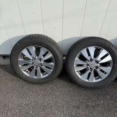 スタッドレスタイヤ　アルミセット　ブリヂストン　VRX2 205 60 16 21年製の画像
