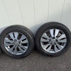 スタッドレスタイヤ　アルミセット　ブリヂストン　VRX2 205 60 16 21年製の画像