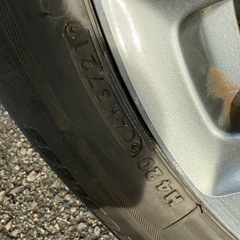 スタッドレスタイヤ　アルミセット　ブリヂストン　VRX2 205 60 16 21年製の画像