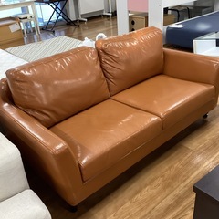 ゆったり二人掛けソファ【町田市再生家具】　252417の画像