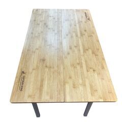 CAPTAIN STAG キャプテンスタッグ アルバーロ竹製フォールディングテーブル アウトドアテーブル の画像