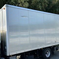 2.7坪/外寸長さ459cm ●アルミバン、アルミコンテナ、鍵付き ●バイクガレージ.キャンプ場.離れ.作業場.農機具.農漁業倉庫 ●福岡発の画像