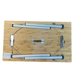 CAPTAIN STAG キャプテンスタッグ アルバーロ竹製フォールディングテーブル アウトドアテーブル の画像