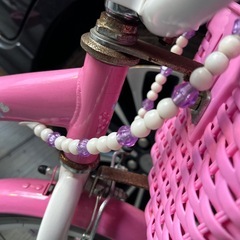 ミニーマウス 幼児用自転車　16インチ の画像