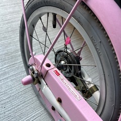 ミニーマウス 幼児用自転車　16インチ の画像