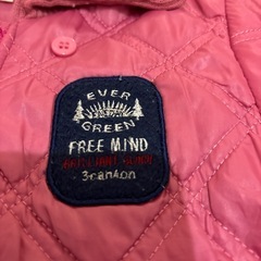 ピンクのアウター　　95センチの画像