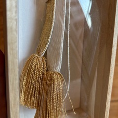 【11月22日まで　無料　未使用　草履とバッグのセット、帯締め2本の画像