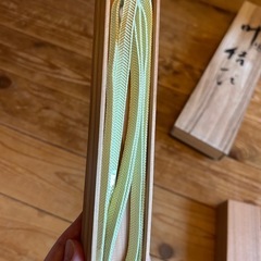 【11月22日まで　無料　未使用　草履とバッグのセット、帯締め2本の画像