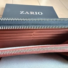 【決まりました】黒 長財布　ダブルファスナー　未使用　箱付きの画像