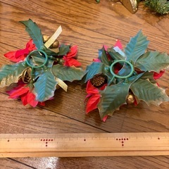 クリスマスの飾り　クリスマス　ジングルベル　キャンドルスタンド
の画像