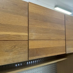 低めで使いやすい！キッチンボードの画像