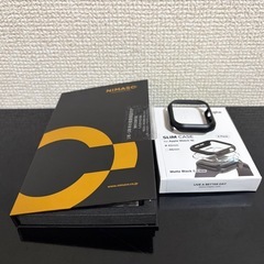 Apple Watch Series 10 42mm ジェットブラック ケースフィルムセットの画像