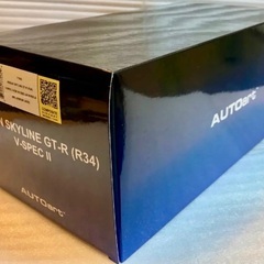 オートアート(AUTOart)1/18 日産スカイラインGT-R(R34) V-SPECII NUR W/BBS LM WHEELS ミレニアムジェイド【新品 未開封品】の画像