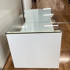 ガラステーブル【町田市再生家具】　252416の画像