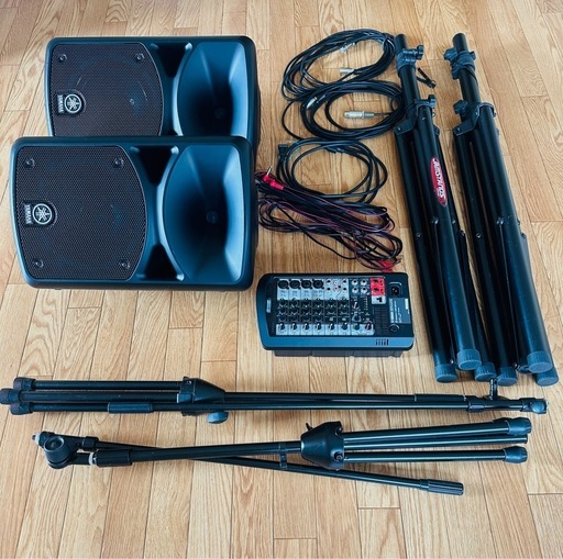 YAMAHA STAGEPAS 400i ポータブルPAセット