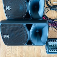 YAMAHA STAGEPAS 400i ポータブルPAセット の画像