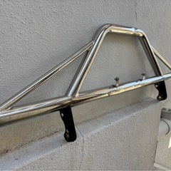 ジムニー　しし狩バンパー　ステンレス製の画像