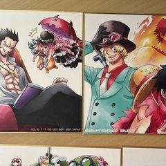 ワンピース色紙の画像