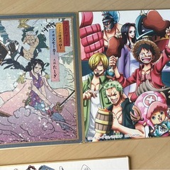 ワンピース色紙の画像