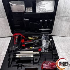 【未使用】 MAX マックス GS-738C2 ガスネイラ 軽量3.7kg ニッケル水素電池パック バッテリ JP-H606 ピン打 充電器 セット 【ハンズクラフト沖縄豊見城店】の画像