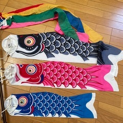 鯉のぼり　ベランダ用の画像